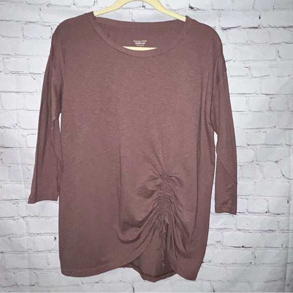 Garnet Hill Cinched-Front Tunic size‎ M - Picture 2 of 8